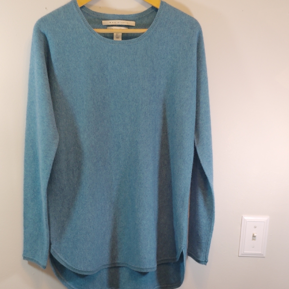 Max Studio Cashmere Tunic Sweater EUC